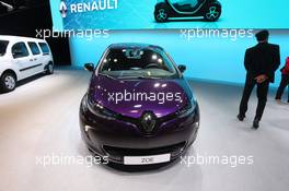 Renault Zoe 06-07.03.2018. Geneva International Motor Show, Geneva, Switzerland.