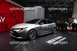 Toyota Auris 06-07.03.2018. Geneva International Motor Show, Geneva, Switzerland.