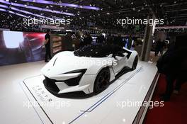 Fenyr Supersport 06-07.03.2018. Geneva International Motor Show, Geneva, Switzerland.