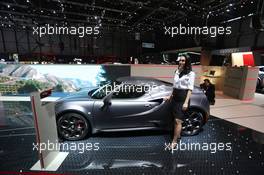 Alfa Romeo 4c Competizione 06-07.03.2018. Geneva International Motor Show, Geneva, Switzerland.