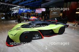 Aston Martin Valkiria 06-07.03.2018. Geneva International Motor Show, Geneva, Switzerland.