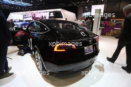 Tesla Model 3 06-07.03.2018. Geneva International Motor Show, Geneva, Switzerland.