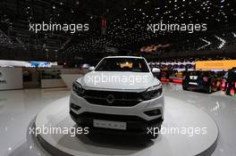 SsangYong Musso 06-07.03.2018. Geneva International Motor Show, Geneva, Switzerland.