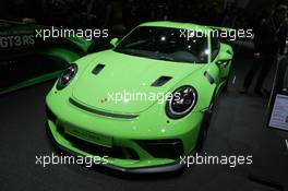 Porsche 911 GT3 RS 06-07.03.2018. Geneva International Motor Show, Geneva, Switzerland.