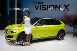 Skoda Vision X cc 06-07.03.2018. Geneva International Motor Show, Geneva, Switzerland.