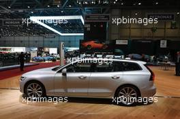 Volvo V60 06-07.03.2018. Geneva International Motor Show, Geneva, Switzerland.