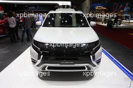 Mitsubishi Outlander Phev 06-07.03.2018. Geneva International Motor Show, Geneva, Switzerland.