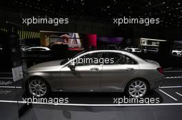 Mercedes C Class 06-07.03.2018. Geneva International Motor Show, Geneva, Switzerland.