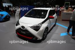 Toyota Aygo 06-07.03.2018. Geneva International Motor Show, Geneva, Switzerland.