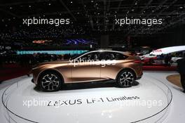 Lexus LF-1 Limitless 06-07.03.2018. Geneva International Motor Show, Geneva, Switzerland.