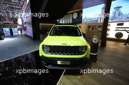 Jeep Renegade 06-07.03.2018. Geneva International Motor Show, Geneva, Switzerland.