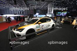 Seat Leon TCR 06-07.03.2018. Geneva International Motor Show, Geneva, Switzerland.