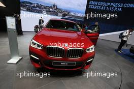 BMW X4 06-07.03.2018. Geneva International Motor Show, Geneva, Switzerland.