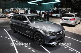 Mercedes C Class 06-07.03.2018. Geneva International Motor Show, Geneva, Switzerland.