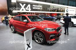 BMW X4 06-07.03.2018. Geneva International Motor Show, Geneva, Switzerland.