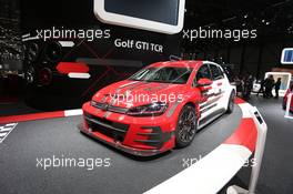 Vw Golf TCR 06-07.03.2018. Geneva International Motor Show, Geneva, Switzerland.