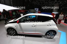 Toyota Aygo 06-07.03.2018. Geneva International Motor Show, Geneva, Switzerland.