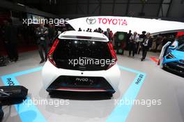 Toyota Aygo 06-07.03.2018. Geneva International Motor Show, Geneva, Switzerland.