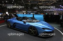 Italdesign Zerouno Targa 06-07.03.2018. Geneva International Motor Show, Geneva, Switzerland.