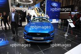 Ford Mustang 06-07.03.2018. Geneva International Motor Show, Geneva, Switzerland.