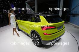 Skoda Vision X cc 06-07.03.2018. Geneva International Motor Show, Geneva, Switzerland.