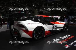 Toyota GT Supra Concpet Car 06-07.03.2018. Geneva International Motor Show, Geneva, Switzerland.