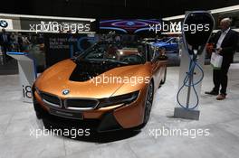 BMW I8 Roadster 06-07.03.2018. Geneva International Motor Show, Geneva, Switzerland.