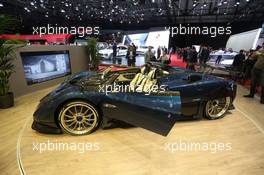 Pagani Zonda Barchetta 06-07.03.2018. Geneva International Motor Show, Geneva, Switzerland.