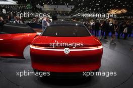 Vw ID Vizzion 06-07.03.2018. Geneva International Motor Show, Geneva, Switzerland.