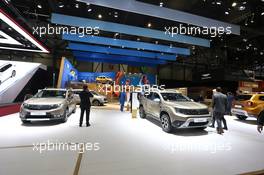 Dacia stand 06-07.03.2018. Geneva International Motor Show, Geneva, Switzerland.