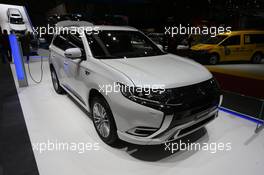 Mitsubishi Outlander Phev 06-07.03.2018. Geneva International Motor Show, Geneva, Switzerland.