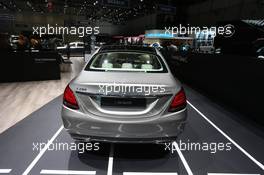 Mercedes C Class 06-07.03.2018. Geneva International Motor Show, Geneva, Switzerland.