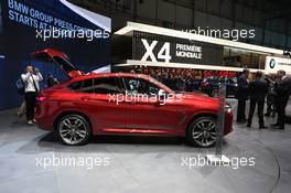 BMW X4 06-07.03.2018. Geneva International Motor Show, Geneva, Switzerland.