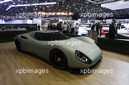 Corbellati Missile 06-07.03.2018. Geneva International Motor Show, Geneva, Switzerland.