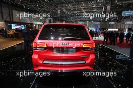 Jeep Grand Cherokee Trackhawk 06-07.03.2018. Geneva International Motor Show, Geneva, Switzerland.