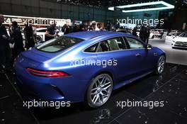 Mercedes AMG GT 63s 06-07.03.2018. Geneva International Motor Show, Geneva, Switzerland.