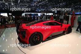 Zenvo TSR-S 06-07.03.2018. Geneva International Motor Show, Geneva, Switzerland.