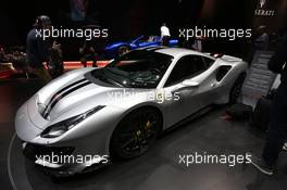 Ferrari 488 Pista 06-07.03.2018. Geneva International Motor Show, Geneva, Switzerland.