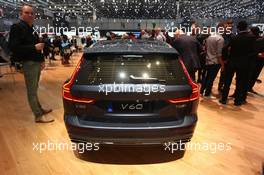 Volvo V60 06-07.03.2018. Geneva International Motor Show, Geneva, Switzerland.