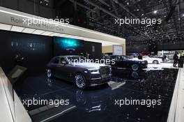 Rolls Royce stand 06-07.03.2018. Geneva International Motor Show, Geneva, Switzerland.