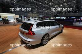 Volvo V60 06-07.03.2018. Geneva International Motor Show, Geneva, Switzerland.