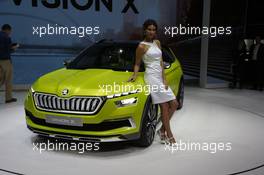 Skoda Vision X cc 06-07.03.2018. Geneva International Motor Show, Geneva, Switzerland.