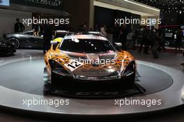 Mclaren Senna GTR 06-07.03.2018. Geneva International Motor Show, Geneva, Switzerland.