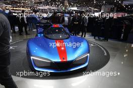 Pininfarina H2 Speed GR 06-07.03.2018. Geneva International Motor Show, Geneva, Switzerland.