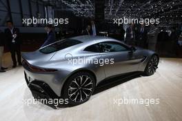 Aston Martin Vantage V8 06-07.03.2018. Geneva International Motor Show, Geneva, Switzerland.