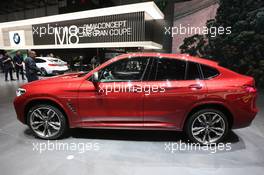 BMW X4 06-07.03.2018. Geneva International Motor Show, Geneva, Switzerland.