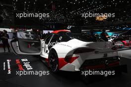 Toyota GT Supra ConceptCar 06-07.03.2018. Geneva International Motor Show, Geneva, Switzerland.