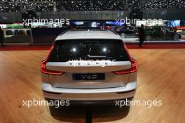 Volvo V60 06-07.03.2018. Geneva International Motor Show, Geneva, Switzerland.