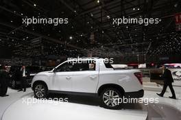 SsangYong Musso 06-07.03.2018. Geneva International Motor Show, Geneva, Switzerland.