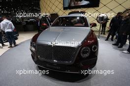 Bentley Bentyga Hybrid 06-07.03.2018. Geneva International Motor Show, Geneva, Switzerland.